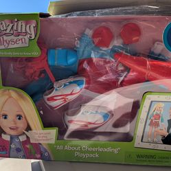 Amazing Allysen cheerleading outfit