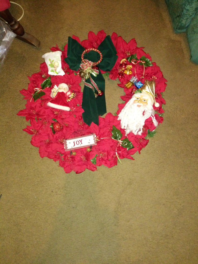 Hand Made Holiday Wreath