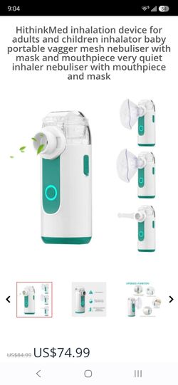 Portable mesh nebulizer