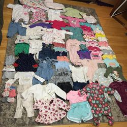 Baby Girl Clothes/Sizes: Nb & 0-3months & Assorted Necessity Items /Will Take Offers Or Sell Single Items