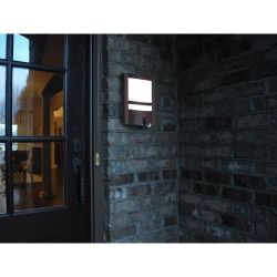 Lutec vesta wall light steel 3000k 30w ip54 camera st1906 cam Camera LED lights