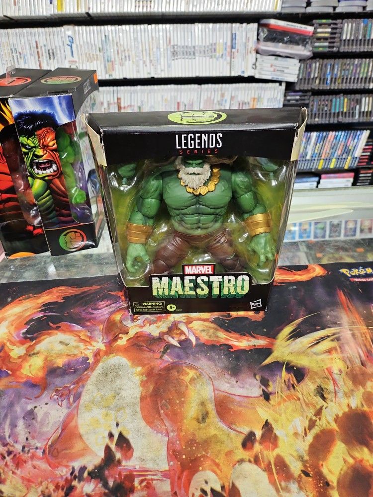 Maestro Hulk Marvel Legends Deluxe Action Figure New Sealed Hulk Grandmaster