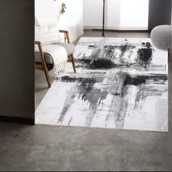 8x10 abstract area rug