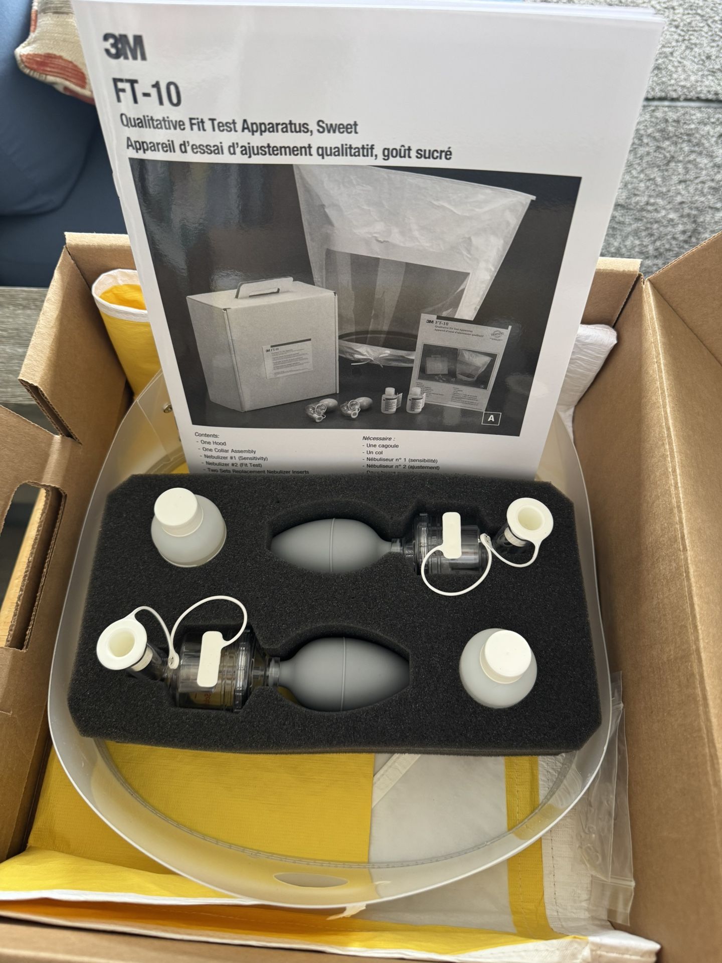 3M QUALITATIVE FIT TEST APPARATUS