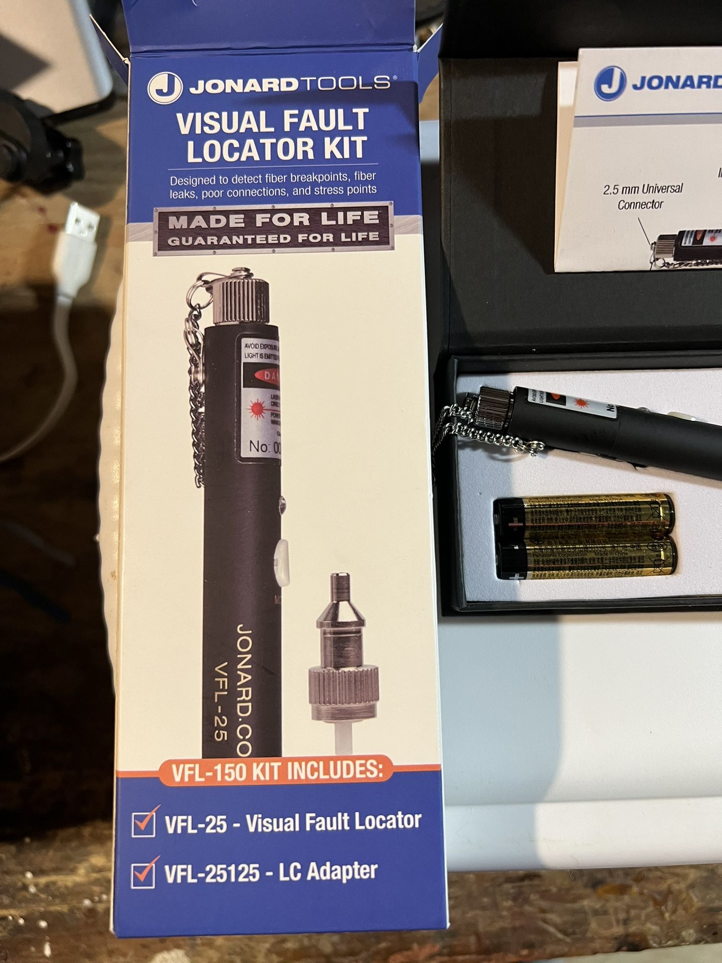 Fiber Optic Visual Fault Locator