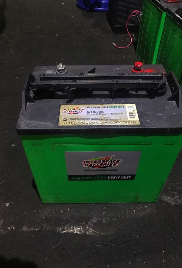 8 V interstate golf cart batteries for Sale in Las Vegas, NV OfferUp