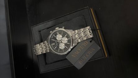 Bulova Silver Watch men’s