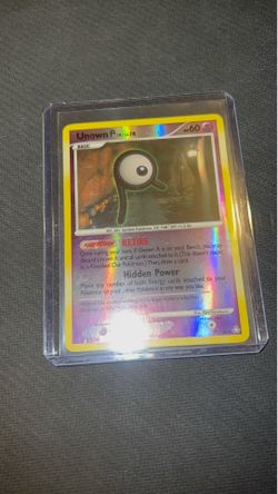 Pokemon Cards Legends Awakened Unown Reverse Holo