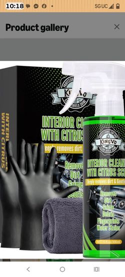 KingVo Car Interior Cleaner Spray Kit