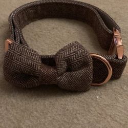 Tweed Pet Collar