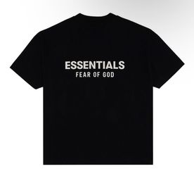 Essentials tee black size XL