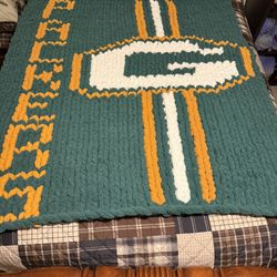 Green Bay Packers Chunky Blanket