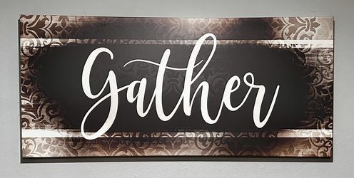 Gather Wall Art 42”x19”