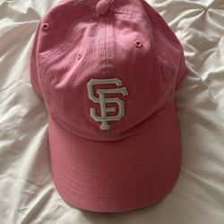 Pink SF hat snapback 