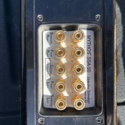 Definitive Technology Passive Soundbar And  1500 Watt Amplified Subwoofer