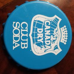 Vintage Canada Dry Bottle Cap Display Or Tray