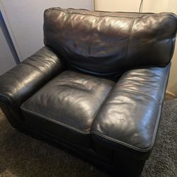 Chair/loveseat - Leather