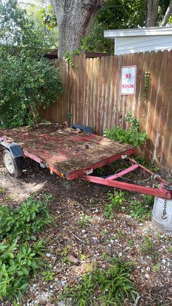 4 x 8 utility trailer