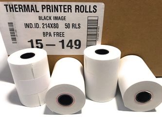 Thermal Printer Paper Rolls (2 1/4 x 80' ) 50 Rolls Box