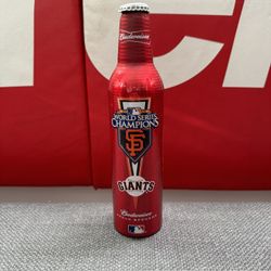 SF Giants Collectible World Series Beer Can Empty 