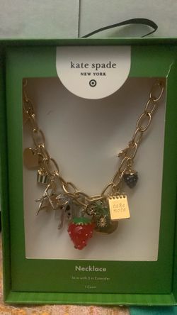 Kate spade necklace sold at target edition