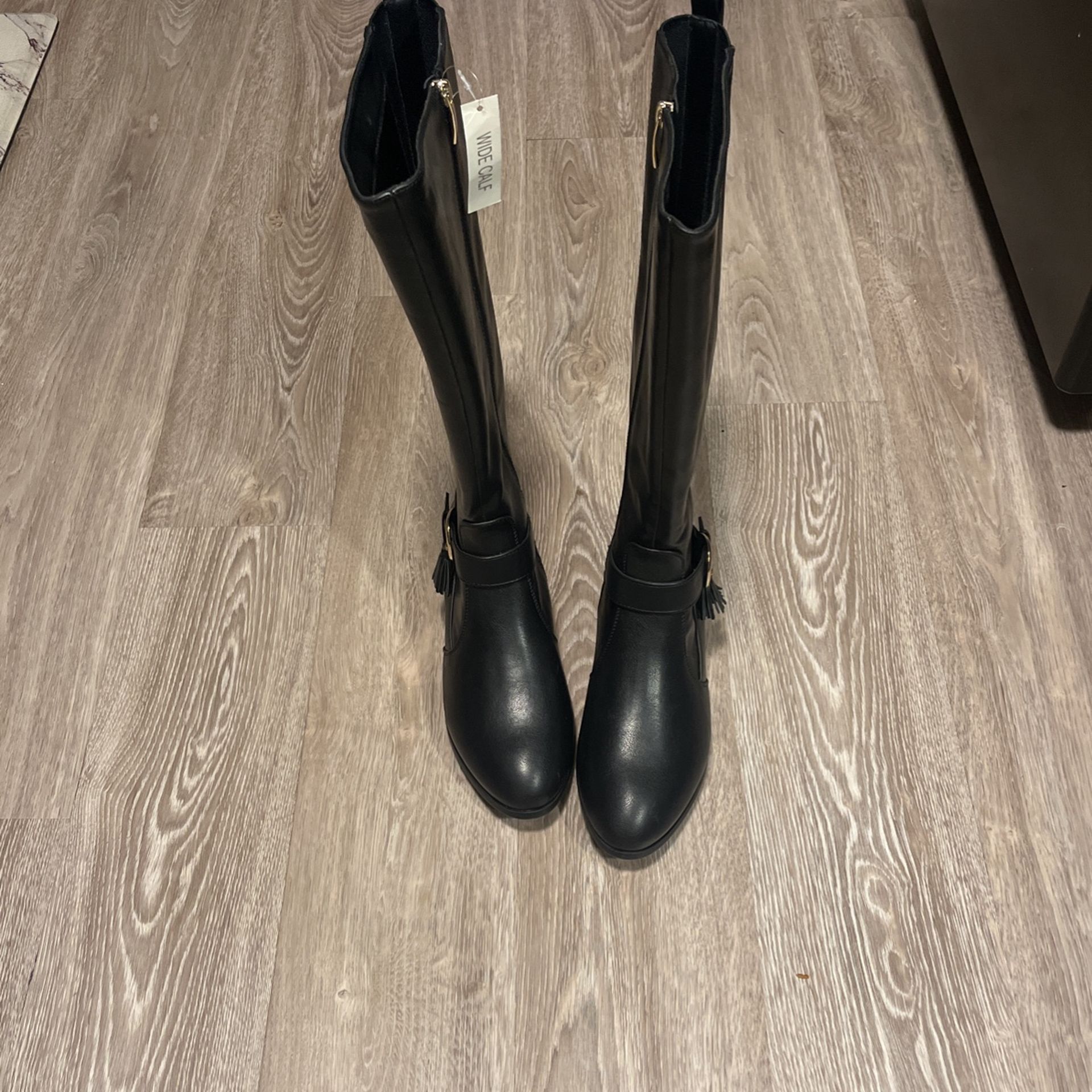 women's new black boots