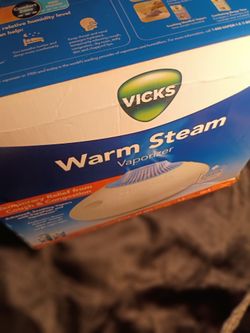Vicks Warm Steam Vaporizer 1.5 Gal (Filter Free) - New Inside