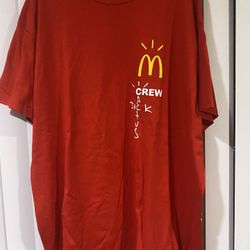 Authentic Travis Scott McDonald’s tee size xl