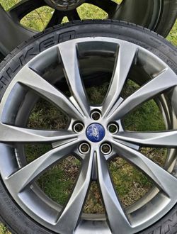 Ford edge oem wheels and tires 21