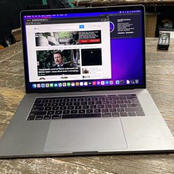 MacBook Pro 2019 15” i9 32GB 512GB $450