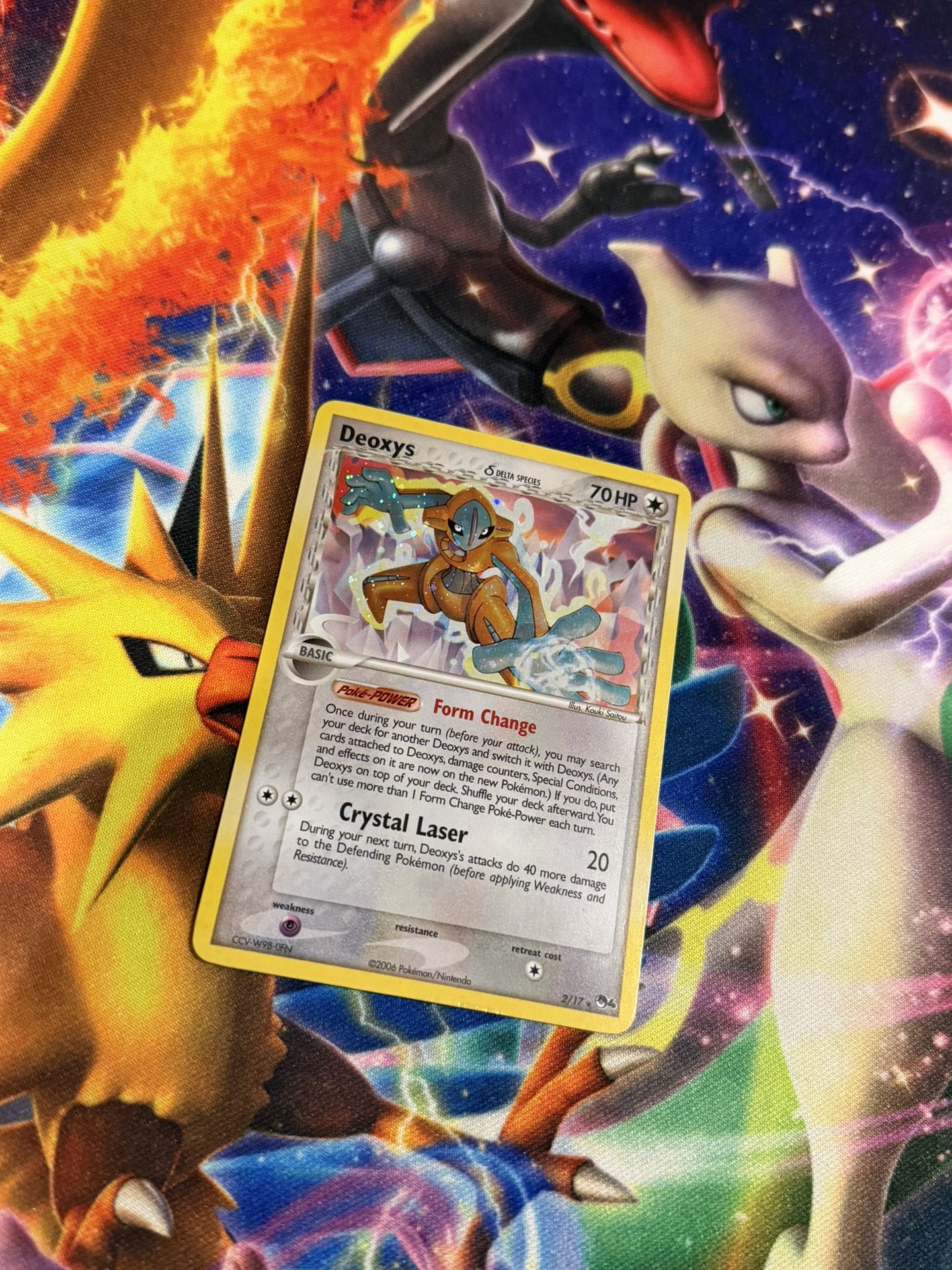 Pokemon TCG Deoxys (Delta Species) 2/17 POP Series 4 2006 card