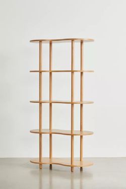 NEW Urban Outfitters Organic Wood Display Shelf / Bookcase (Factory Sealed)