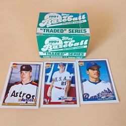 1991 Topps Baseball Traded Series