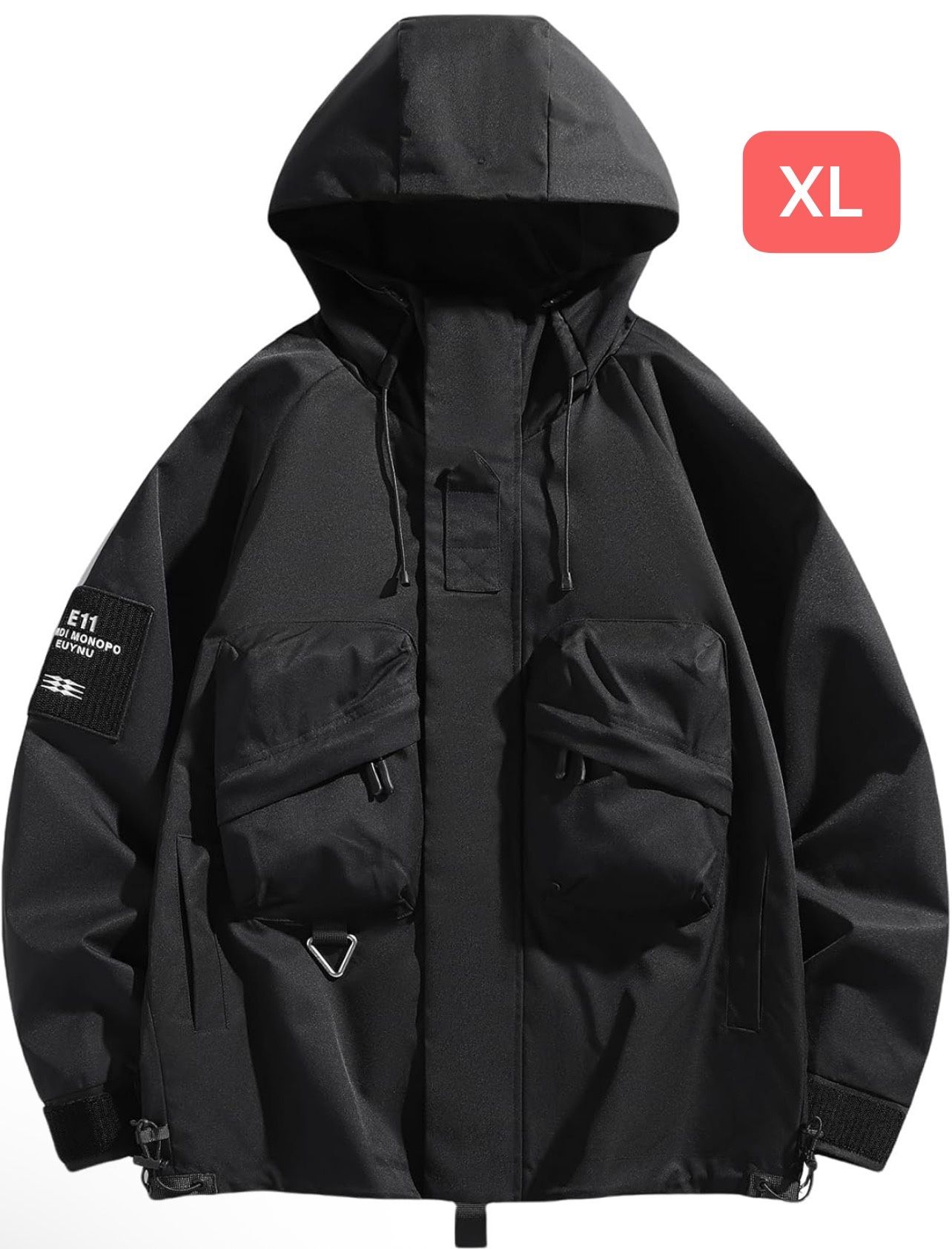Men's And Women's Outdoor Sports Waterproof Hooded Raincoat Windproof Jacket