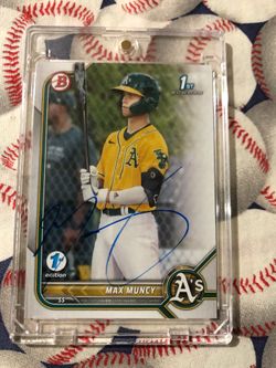 Max Muncy 1st Bowman Auto IP
