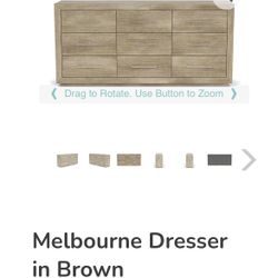 MOR Furniture MELBOURNE dresser Set 