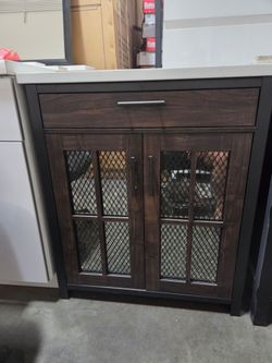 Industrial Style Bathroom Vanity with White Quartz Top 30"