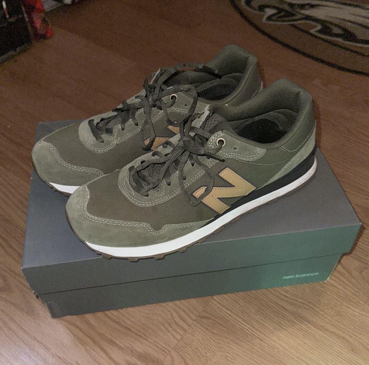New Balance 515 Low Top Olive - Size 12