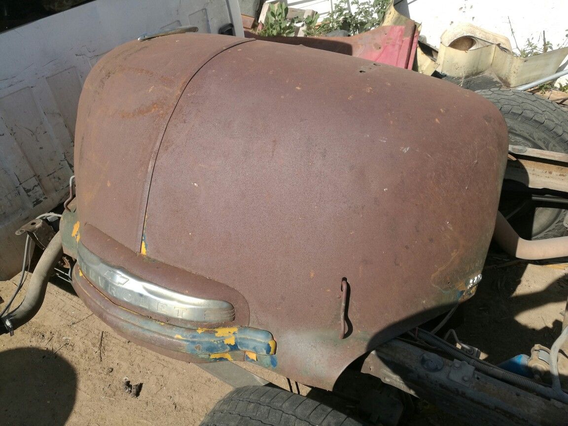 1940s-50s chevy coe cab over hood