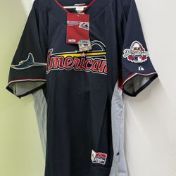 New with Tags—Rare 2009 Tampa Bay Rays Autographed Ben Zobrist All Star Jersey