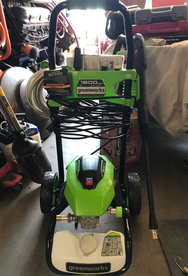 Greenworks pressure washer for Sale in San Francisco, CA - OfferUp
