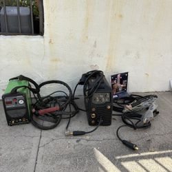 Welder + Plasma Cutter Lot — Razorweld 195 MIG/TIG/Stick + Everlast SuperCut 50P + NEW CK Regulator