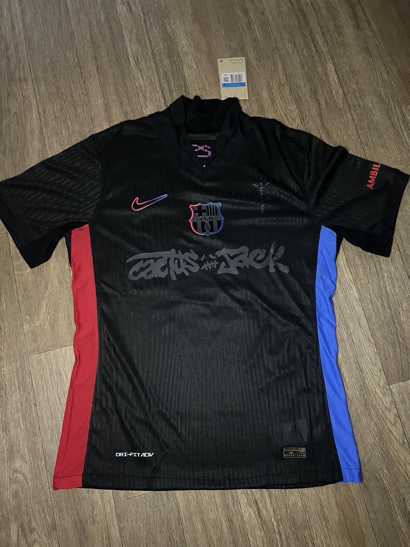 Lamine Yamal Travis Scott Jersey