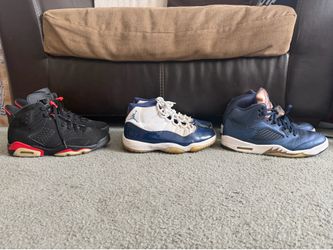 Jordan Retro Bundle (5s, 6s, 11s) MUST SELL - 3 Pairs