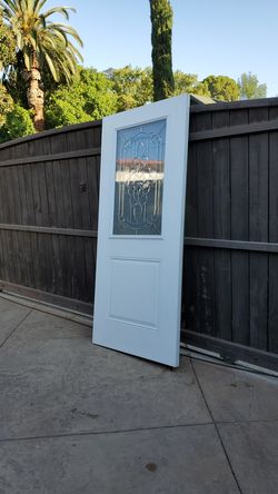 Entry doors 36x80 masonite steel door