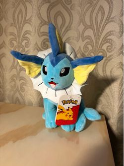 Vaporeon Pokemon Plushie