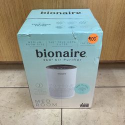BIONAIRE 360* AIR PURIFIER.