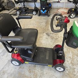 2020 Red Pride Gogo Elite Travler Mobility Scooter 