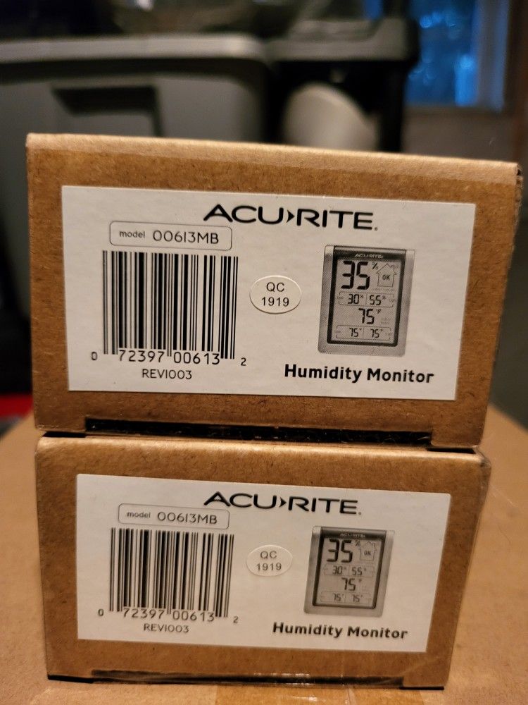 New Humidity Monitors