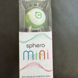 Sphero Mini (Green) – Coding Robot Ball for Kids – Fun STEM & AI Learning and Gaming for Ages 8+ – Tabletop-Friendly Brand new in package